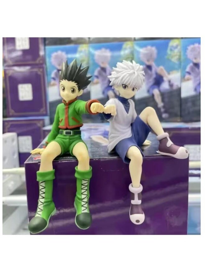 11.5cm 2pcs Hunter x Hunter Gon Freecss Anime Figure Zoldyck Action Figure Figurine - Image 1