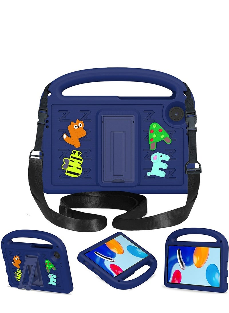 Children's Protective Case for Samsung A9 8.7inch(SM-X115N) , shockproof cover with shoulder strap bracket - Image 1