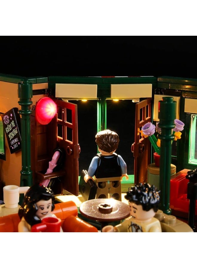 BRIKSMAX BRIKSMAX Led Lighting Kit for Friends Central Perk - Compatible with Lego 21319 Building Blocks Model- Not Include The Lego Set  - Image 3