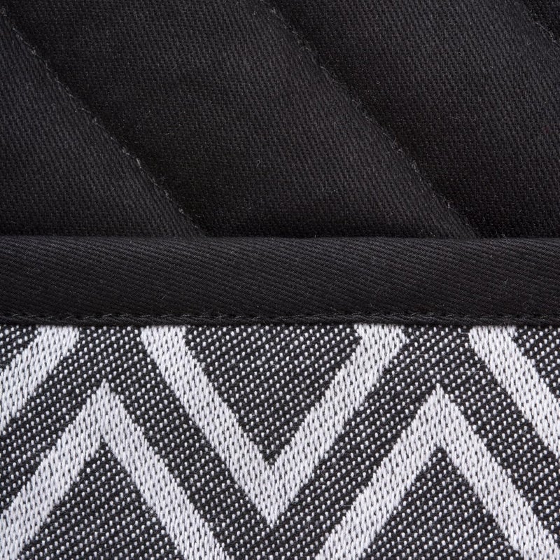 DII مجموعة أدوات المطبخ من DII بتصميم الماس الأسود والأبيض - مجموعة حوامل الأواني 2 قطعة - Image 3