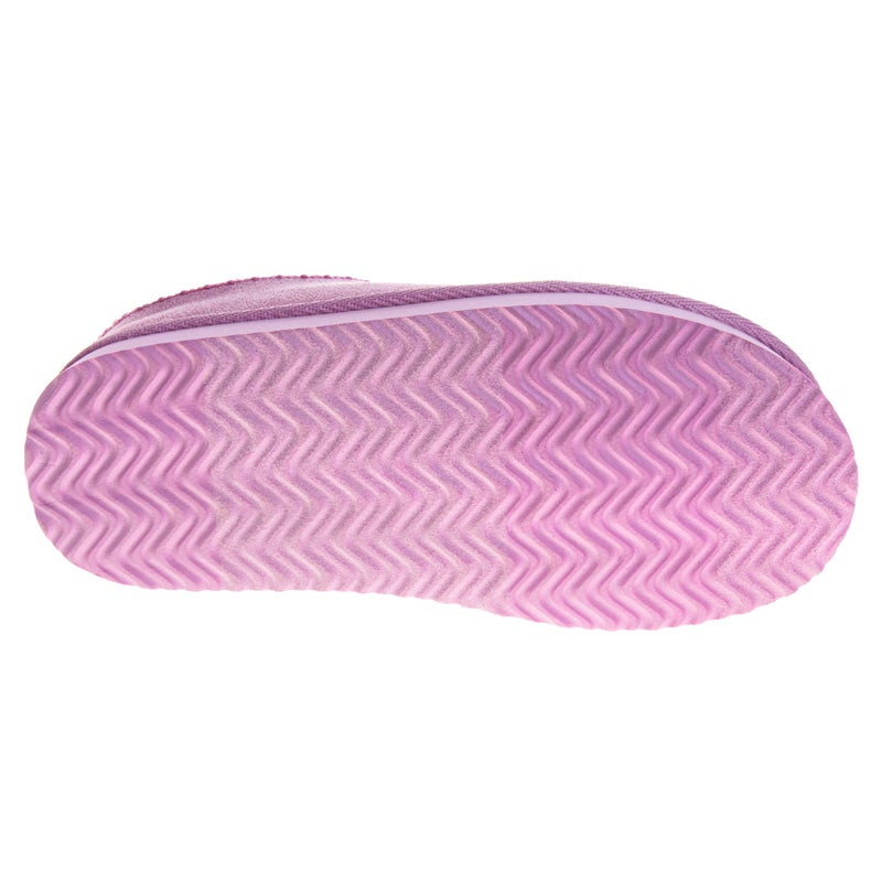 Josmo Lilo and Stitch Clog Slippers for Girls - Stitch and Angel Fur Lined Clogs Comfort Warm Soft Plush Lightweight House Shoes - Purple Pink (size 11-12 Little Kid) - Image 5