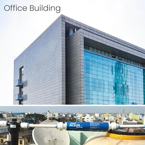 Parryware Aquasoft Water Softener 70 | Converts Hard Water into Soft Water | Prevents Scaling | Ideal for Office Buildings, Apartments & Villa | Water Conditioner for 1.5-inch Pipe | FCAS0170 - Image 3