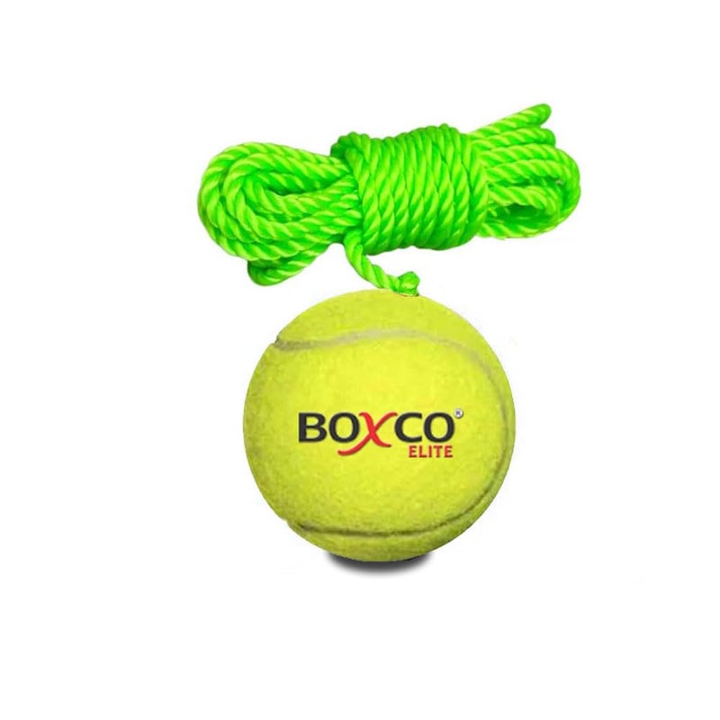 BOXCO كرة تنس كريكيت معلقة | كرة تدريب خفيفة الوزن وطويلة الأمد للمباريات - Image 1