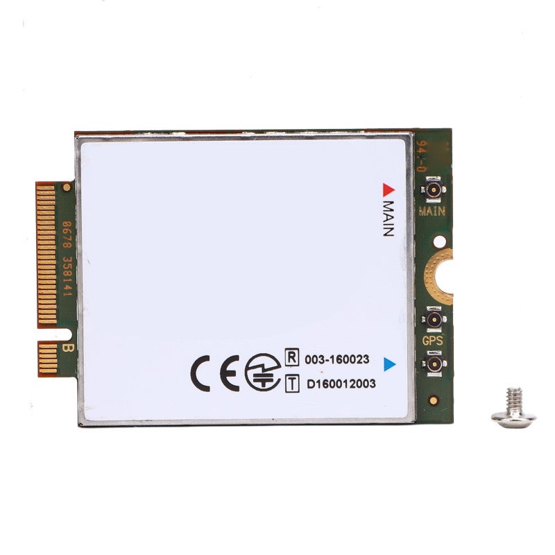 4G LTE Cat 6 Mobile Broadband Module M.2 PCIe Interface 300 Mbps Download Speed - Automatic 3G Fallback Integrated GNSS Receiver Network Card for Dell Latitude Series Home Office - Image 1