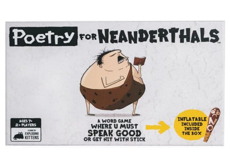 Exploding Kittens Poetry For Neanderthals Card Game - Image 2