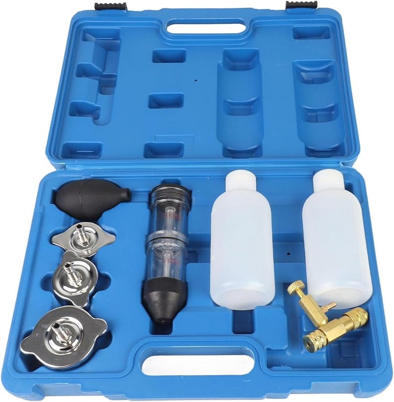 Combustion Leak Tester Kit 8PCS with Blow Molded Box for Car Truck Tractor Gasoline Engine - Image 2