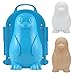 Holady 3D Penguin Snow and Sand Mold Outdoor Activity Toy for Kids and Adults Beach and Snow Play Blue - Image 2