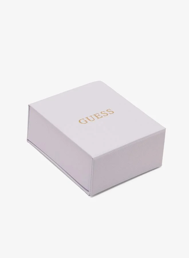 GUESS  12Mm Crystal Hoops for Women | Best Price UAE