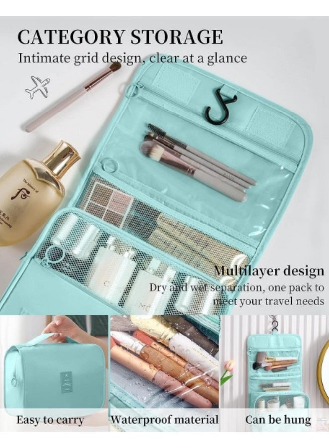 GGEROU مجموعة مكعبات التعبئة من 11 قطعة، مجموعة منظمات تعبئة أمتعة السفر المقاومة للماء، حقيبة أدوات الزينة الكبيرة للسفر - Image 2