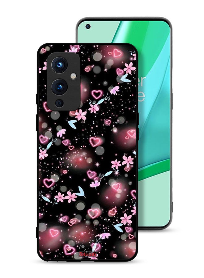 Tolwak OnePlus 9 5G Protective Case Cover Small Hearts And Flowers - Image 1