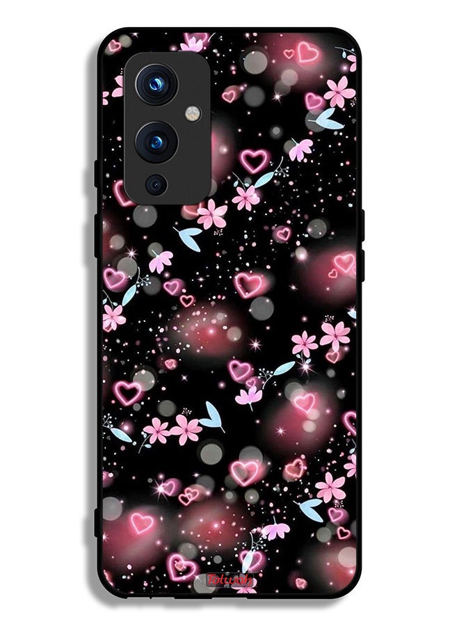 Tolwak OnePlus 9 5G Protective Case Cover Small Hearts And Flowers - Image 2