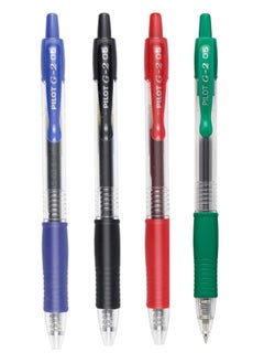 PILOT 4-Piece G-2 Gel Roller Pen Multicolour  - Image 1