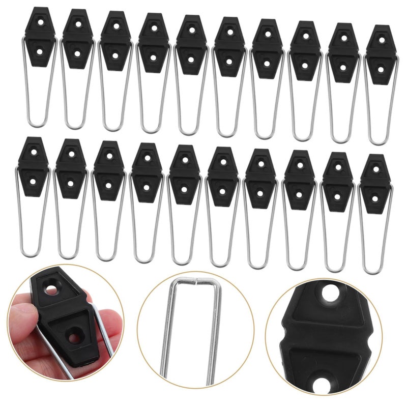 Uonlytech 30 Pieces Multi Purpose Photo Frame Brackets Durable Easel Back Stand Supports Safe Display Home Office Studio Use - Image 4