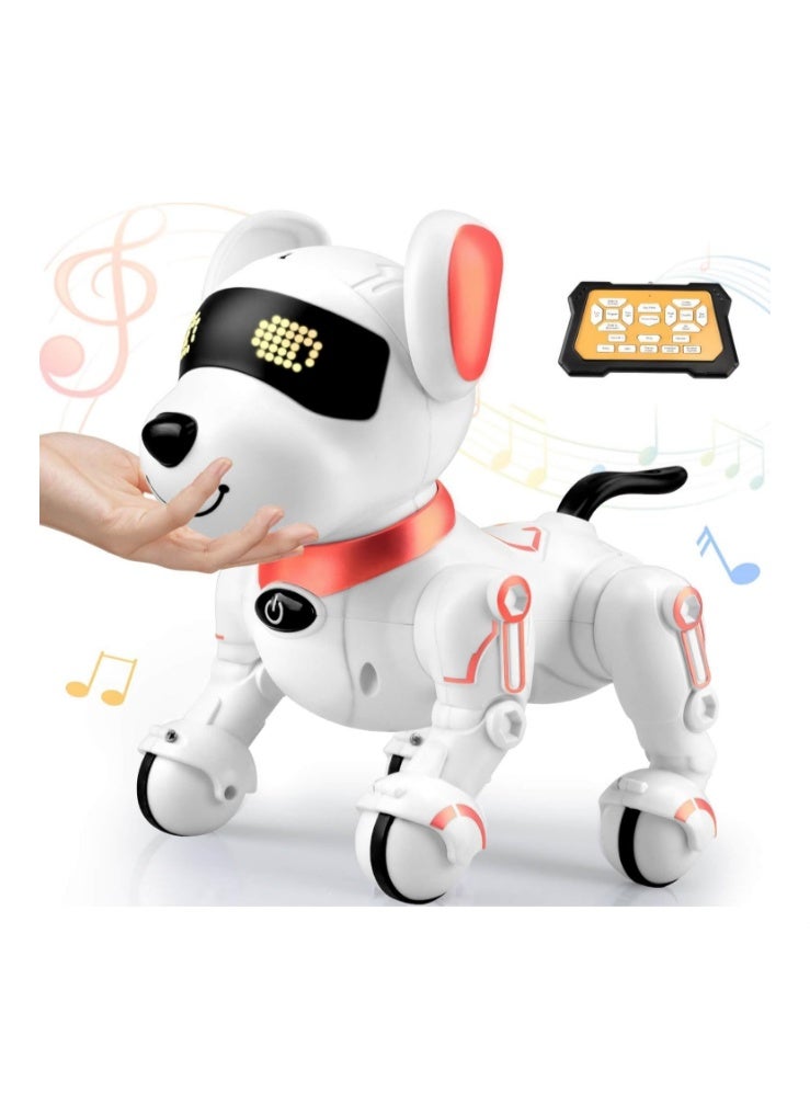 GOGOGO Robot Dog Toys for Kids 8 9 10 11 12, Remote Control Dogs, Robot Dog for Kids 8-12, Pet Robotic, Electric Dog Toy, Robotic Dogs, Toys for 5 6 7 8 9 10 11 12 Years Old Boys Girls, Pink, Y878 - Image 1