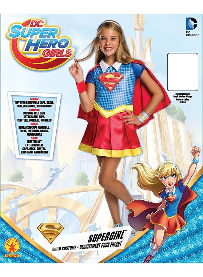 NIBEMINENT DC Superhero : Deluxe Supergirl Costume Medium - Image 2