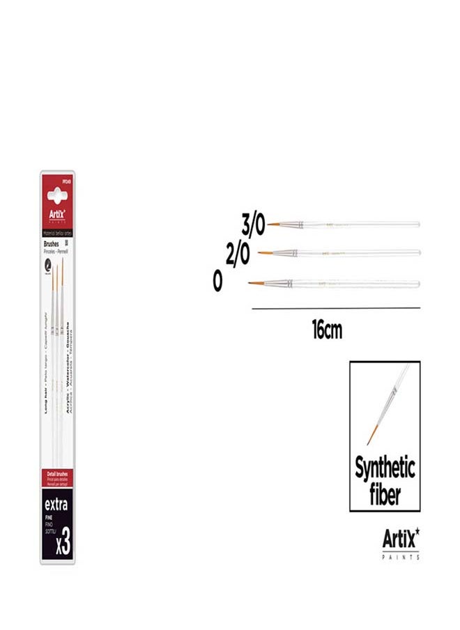 Artix Extra Fine Detail Brushes 