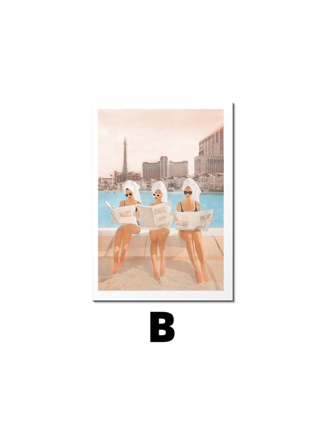 Nariele Frameless Home Decoration Mural Poster