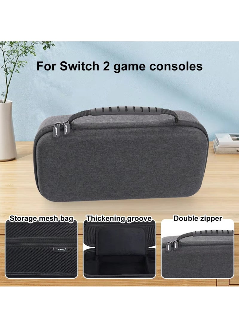 Generic Carrying Case Compatible with Nintendo Switch 2 with 12 Games Cartridges Protective Hard Shell Travel Carrying Case Pouch for Console  Accessories  - Image 4