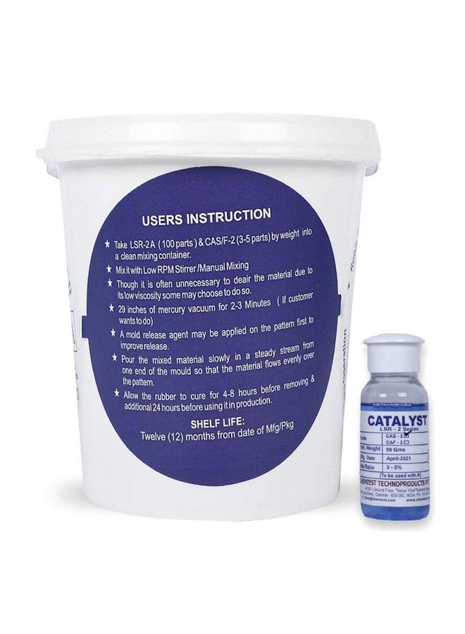 SILOCZEST LSR-210 Slow (Shore 10 Soft Liquid Silicone Rubber) Moulding for Candle Making, DIY Resin, Soap, Crafts & Many More Pattern Making, Liquid Silicone Rubber (Supreme Mould Making Grade) - Image 3