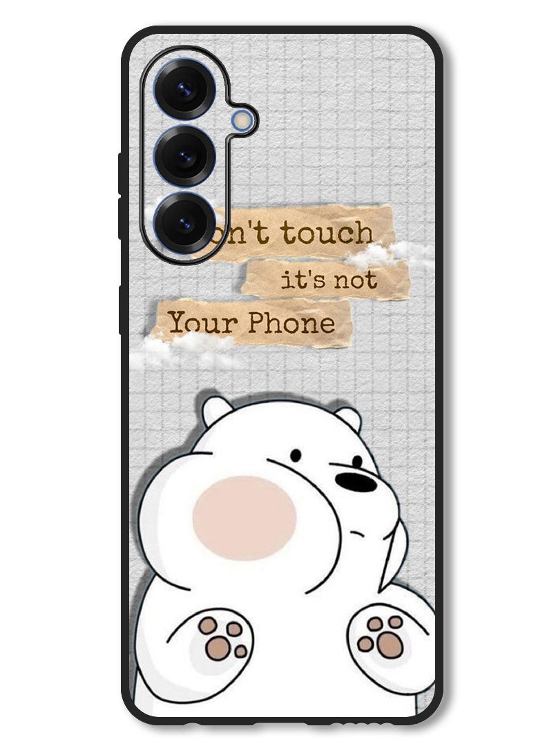 Theodor Case Compatible with Samsung Galaxy A56 Protection Shockproof Bumper Cover Dont touch (3) - Image 1