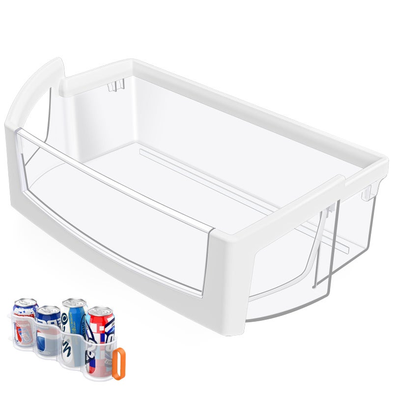 Alvar Upgraded WPW10224961 Refrigerator Door Bin Shelf Replacement Compatible with Whirlpool Maytag Refrigerator Door Shelf WRX735SDBM00 WRF555SDFZ00 W10224961 WRF555SDHB00 1872710 Fridge Bin Right - Image 1