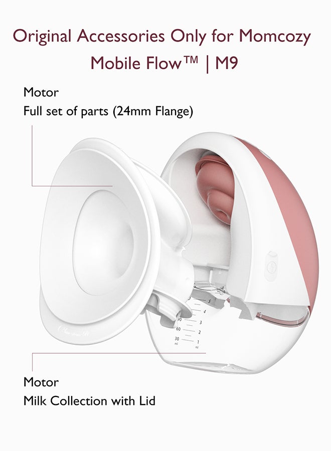 Momcozy Milk Collection Container Set For M9 Breast Pump - Image 3