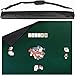 Feltectors Board Game Mat 42 x 66 nches Table Cover for Mahjong Poker Playing Cards Tile Games Dominoes and RPG Neoprene Gaming Playmat - Image 2