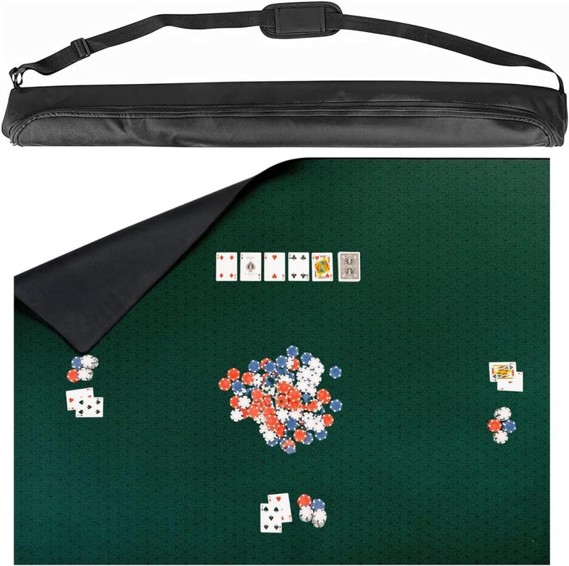 Feltectors Board Game Mat 42 x 66 nches Table Cover for Mahjong Poker Playing Cards Tile Games Dominoes and RPG Neoprene Gaming Playmat - Image 3