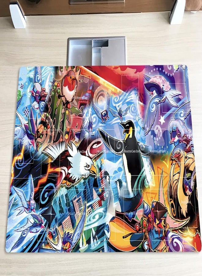 Mlikemat بساط لعب جديد من Mlikemat، بساط لعبة بطاقات التداول Floowandereeze TCG CCG OCG مع مناطق + حقيبة مجانية (ZD014-939-A) - Image 2