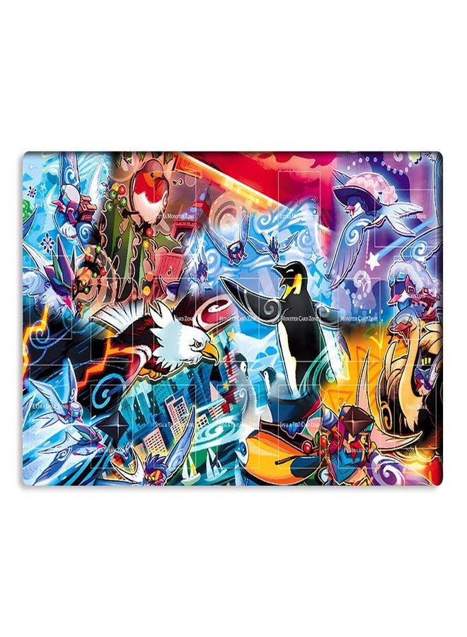 Mlikemat بساط لعب جديد من Mlikemat، بساط لعبة بطاقات التداول Floowandereeze TCG CCG OCG مع مناطق + حقيبة مجانية (ZD014-939-A) - Image 1