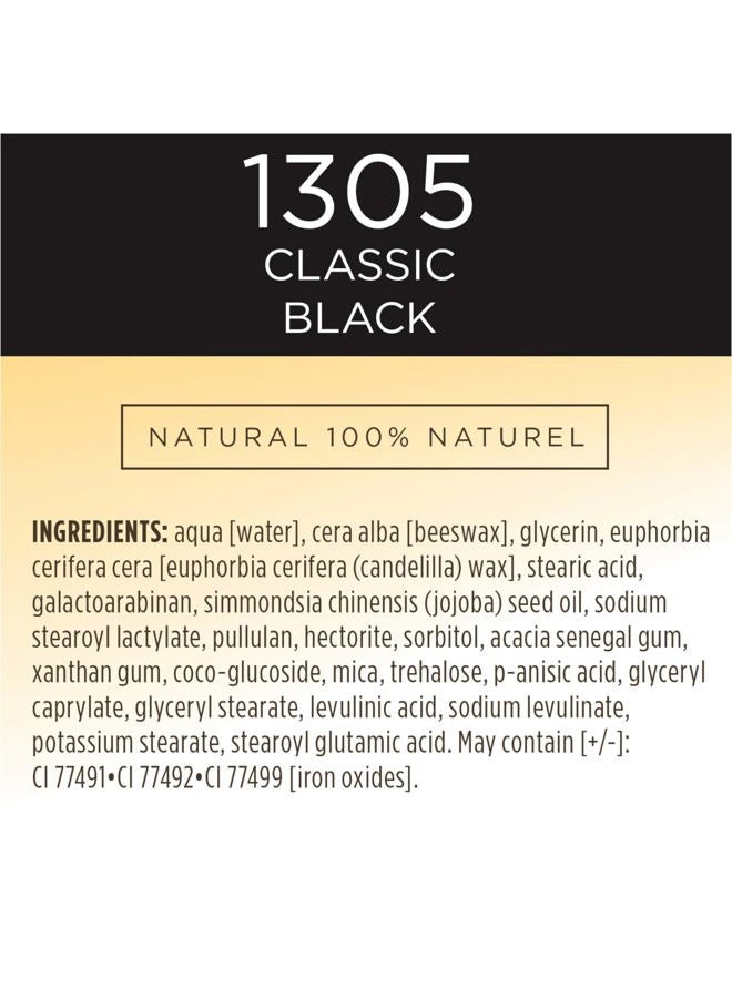 Burt's Bees Mascara, Lengthens Lashes, 100% Natural Makeup, Classic Black - Image 3