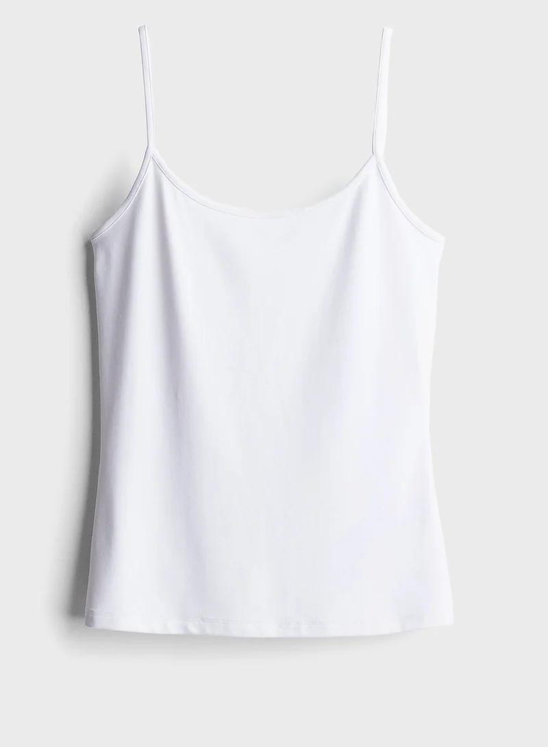 H&M Microfibre Strappy Top