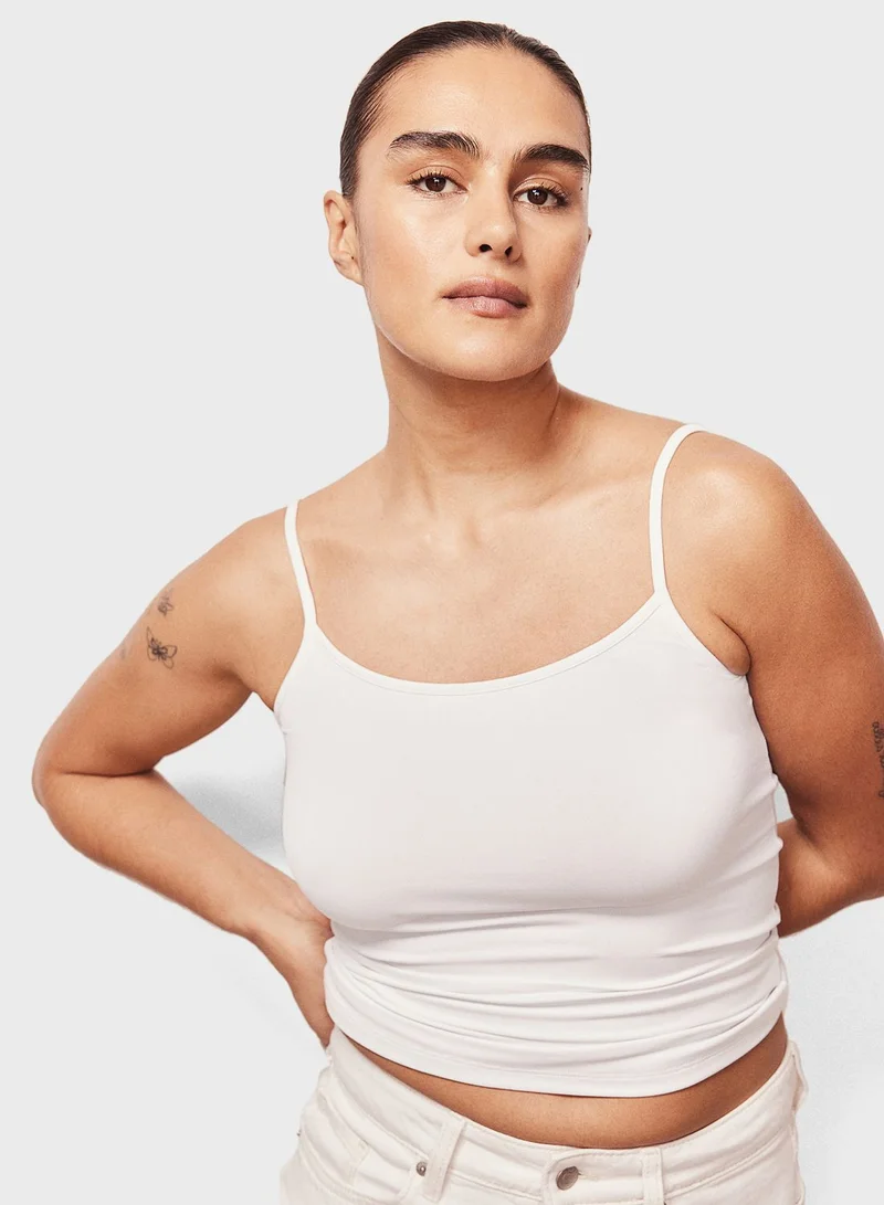 H&M Microfibre Strappy Top