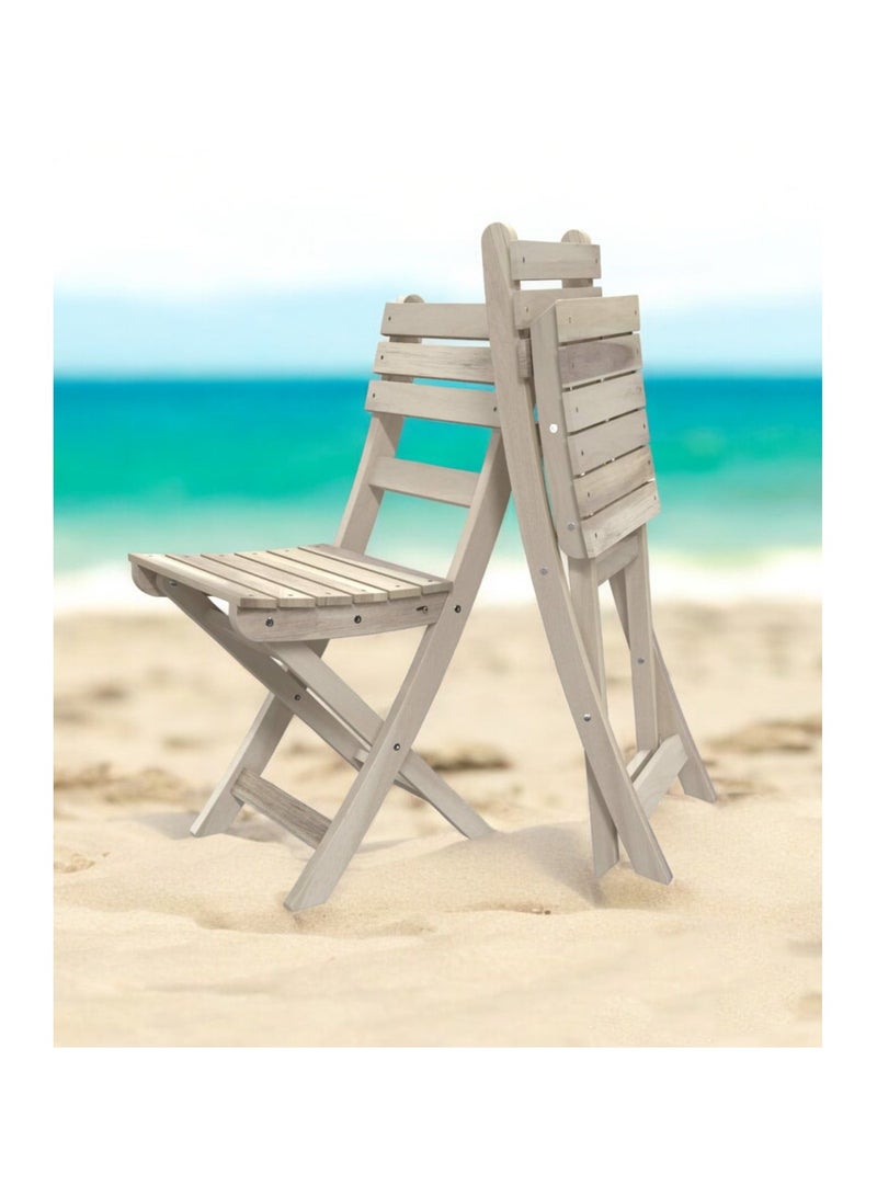 Egypt Antiques Handmade beech wood garden or beach chair from Egypt Antiques - Image 1