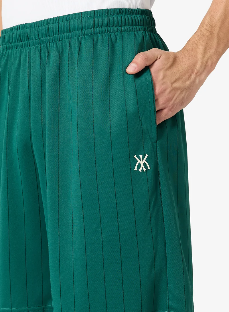 Karl Kani  KK Insignia Shadow Pinstripe Soccer Short for Men | Best Price UAE