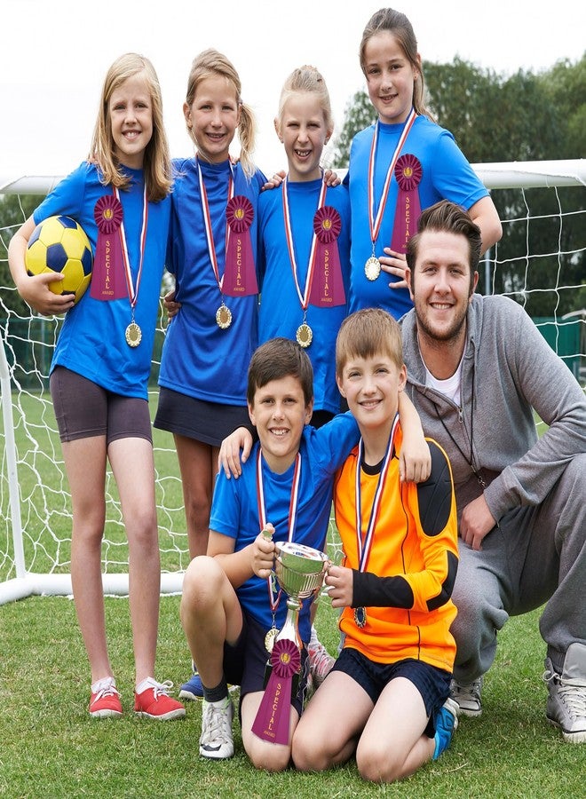 Geosar 6 Pcs Special Award Ribbons with Event Card and String Purple Place Ribbons Participation Ribbon Achievement Prize Ribbons for Kids School Competition Contests Sports Event Office Team - Image 4