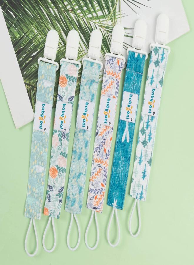 Babygoal Animal Pacifier Clips, 8 Pack Binky Paci Holder Clips for Baby Boys and Girls Fits for Most Pacifier, Binkie Styles & Baby Teethers & Toys and Gift 8PS53-B - Image 3