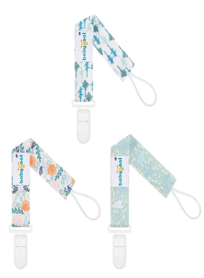 Babygoal Animal Pacifier Clips, 8 Pack Binky Paci Holder Clips for Baby Boys and Girls Fits for Most Pacifier, Binkie Styles & Baby Teethers & Toys and Gift 8PS53-B - Image 4