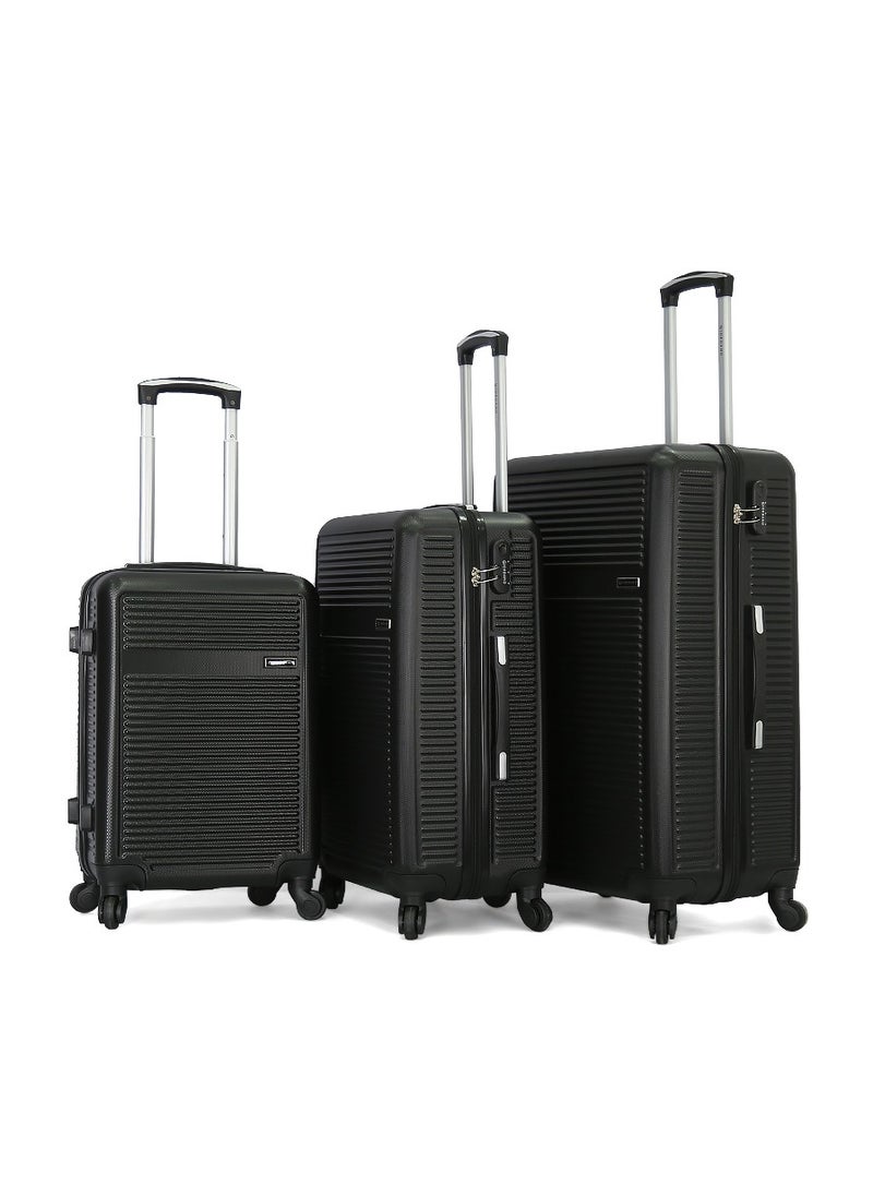 GIORDANO Giordano Hardside Double spinner Luggage Trolley 3 Pcs set  - Image 1