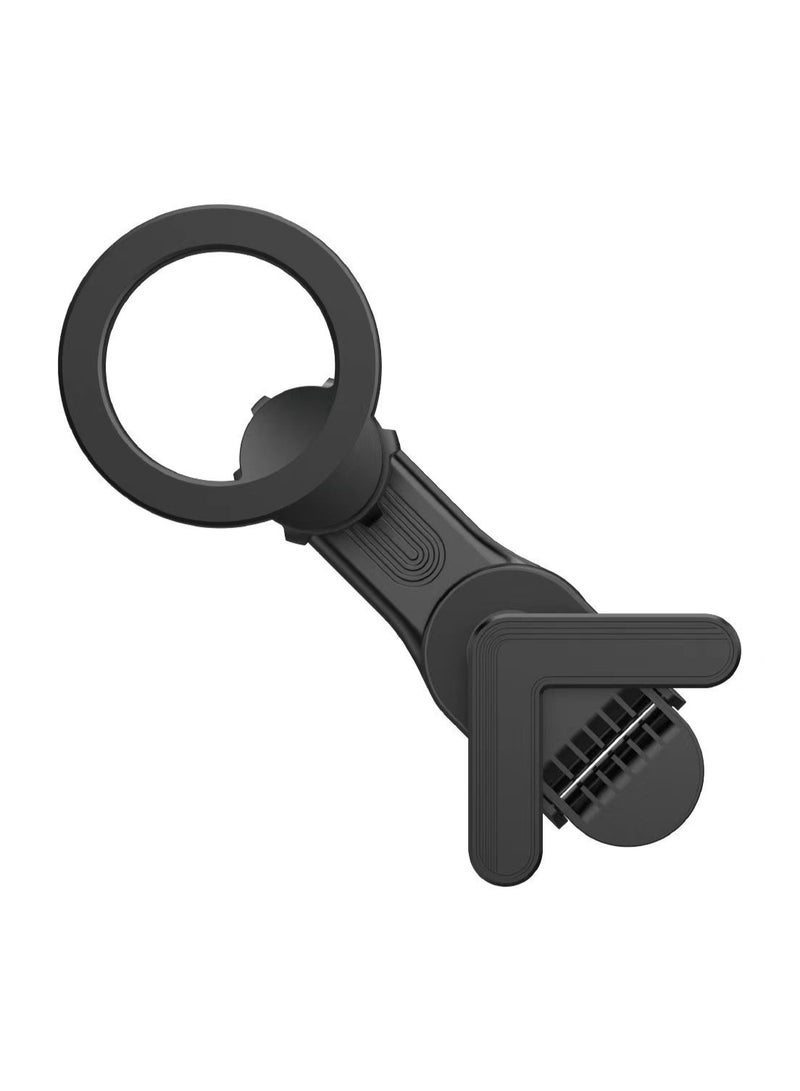 MPBLBERRI Magnetic Car Phone Holder Air Vent Mount – Adjustable Magnetic Mobile Holder with One-Hand Operation & Multi-Angle Rotation for iPhone, Samsung & Android Smartphones