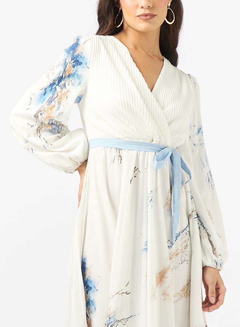 ايلا فستان بطبعة زهور - Image 3