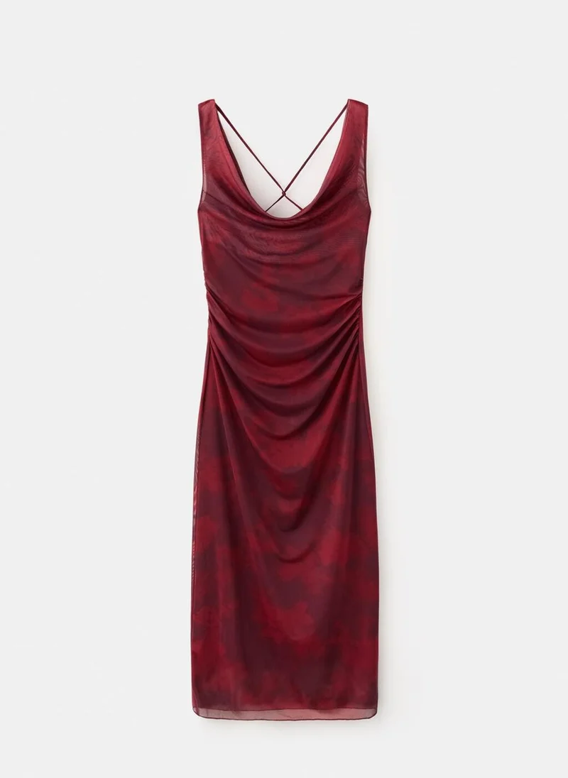 MANGO  Draped fitted dress for Women | Best Price UAE