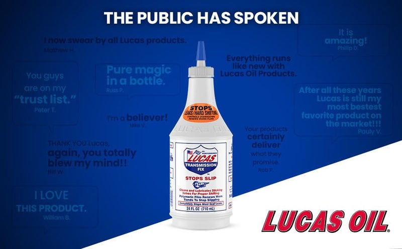 LUCAS OIL زيت لوكاس 10009 لإصلاح ناقل الحركة - 24 أونصة، أبيض - Image 3