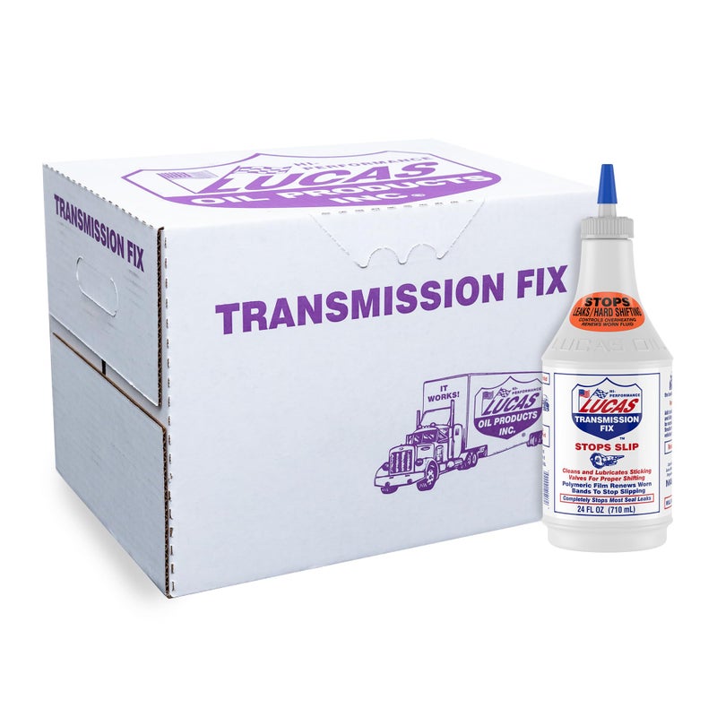Lucas Oil 10009 Transmission Fix - 24 Ounce, White - Image 1