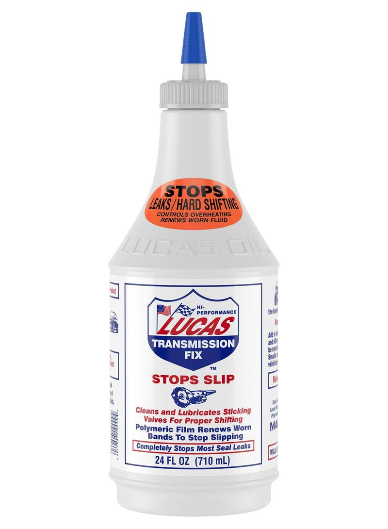 Lucas Oil 10009 Transmission Fix - 24 Ounce, White - Image 1