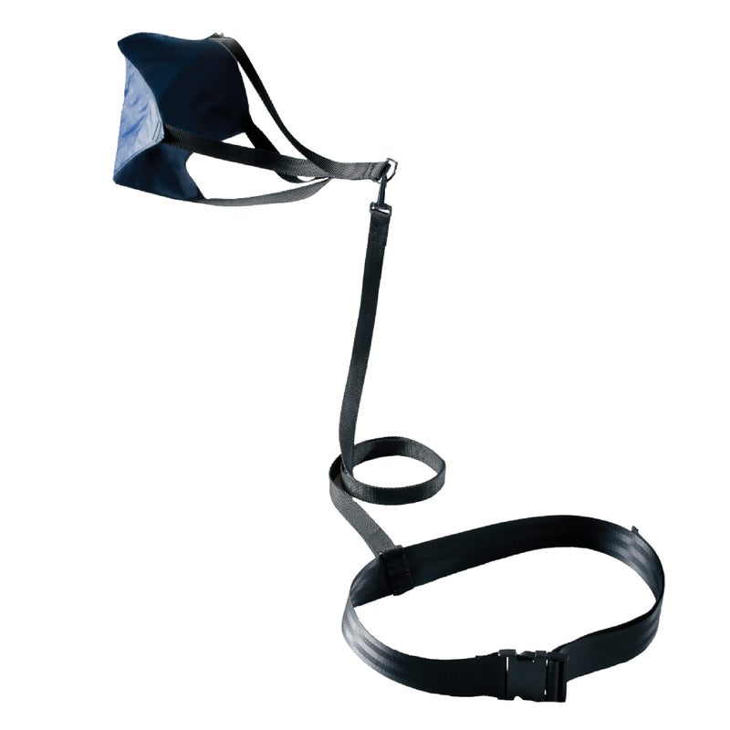 FINIS Swim Parachute for Resistance Training - Builds Strength & Endurance - Adjustable Belt - Navy - 12 inch - Image 1