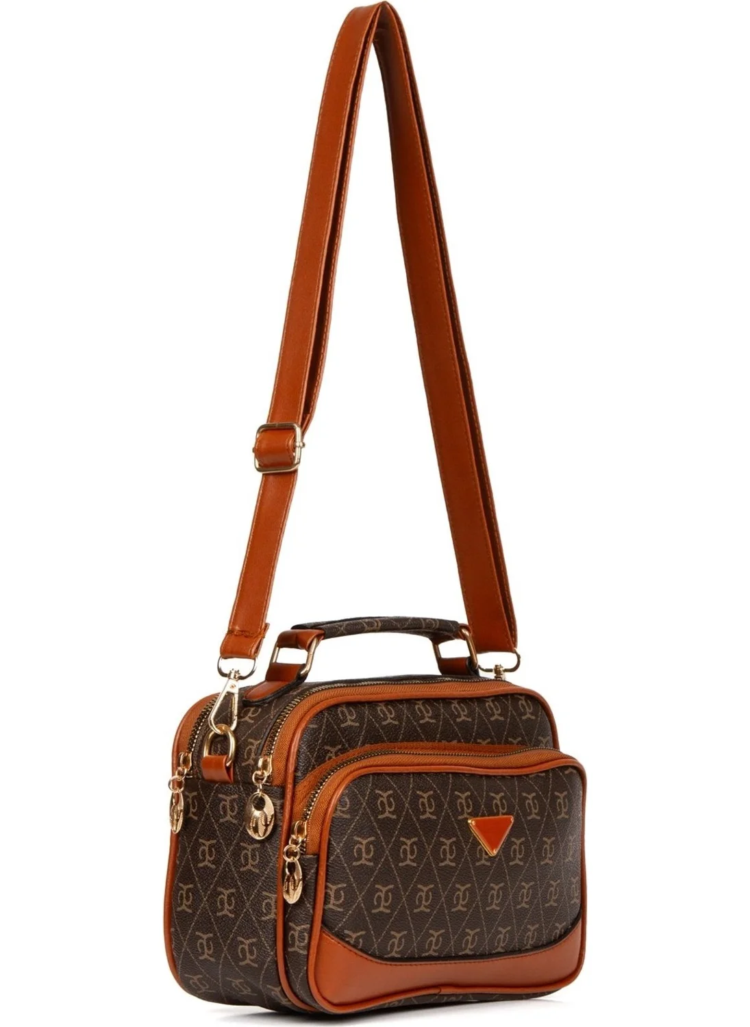 Adelina Bags Women's Patterned Cross Strap Hand and Shoulder Bag