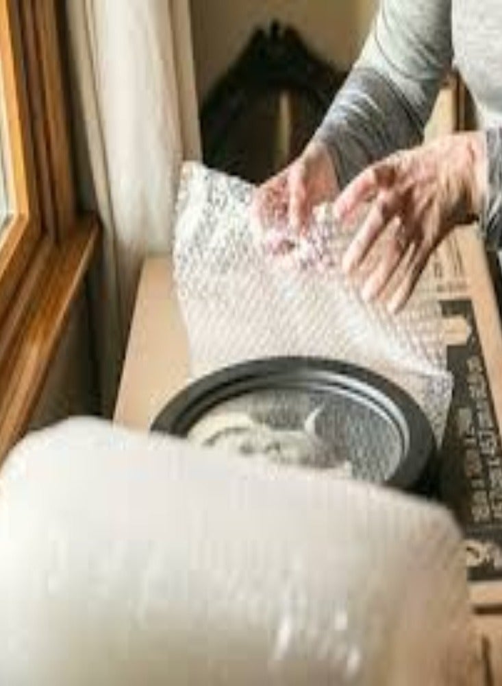 KNP Air Bubble Wrap (4 meters) is a versatile and practical choice for those needing a moderate amount of bubble wrap for protecting multiple items or handling medium-sized packing tasks. - Image 2