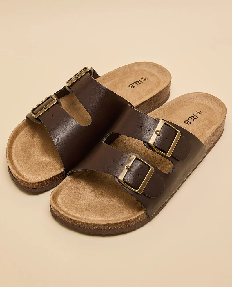 أر أند بي Double Strap Comfort Sandals