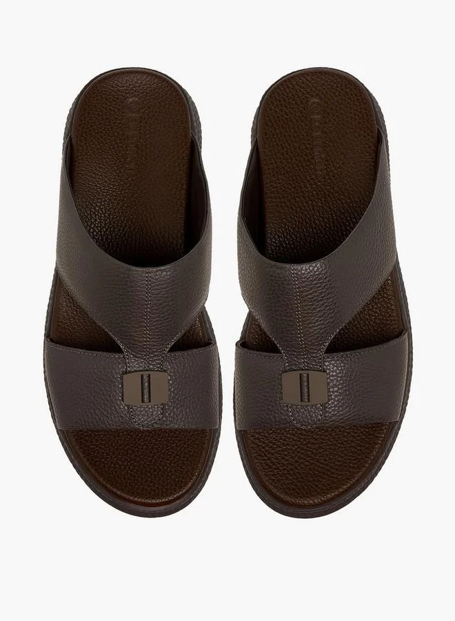 Le Confort Men Leather Slip-On Arabic Sandals